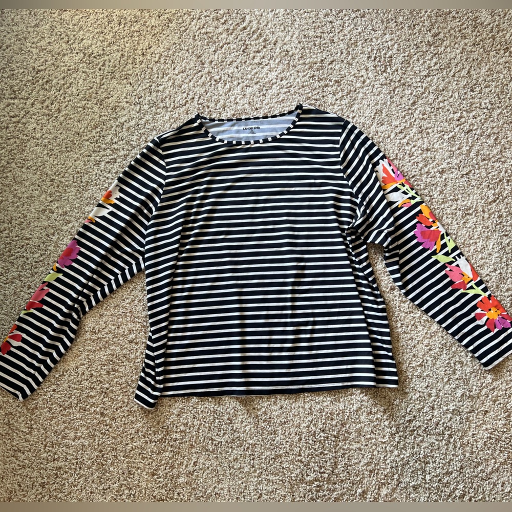 Lands End Plus Size Rash Guard